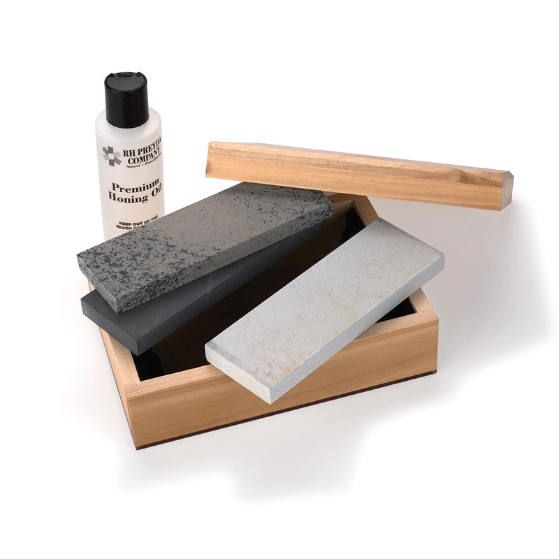 Arkansas Stone Kit - 1/2" x 2" x 6” - 3 Piece